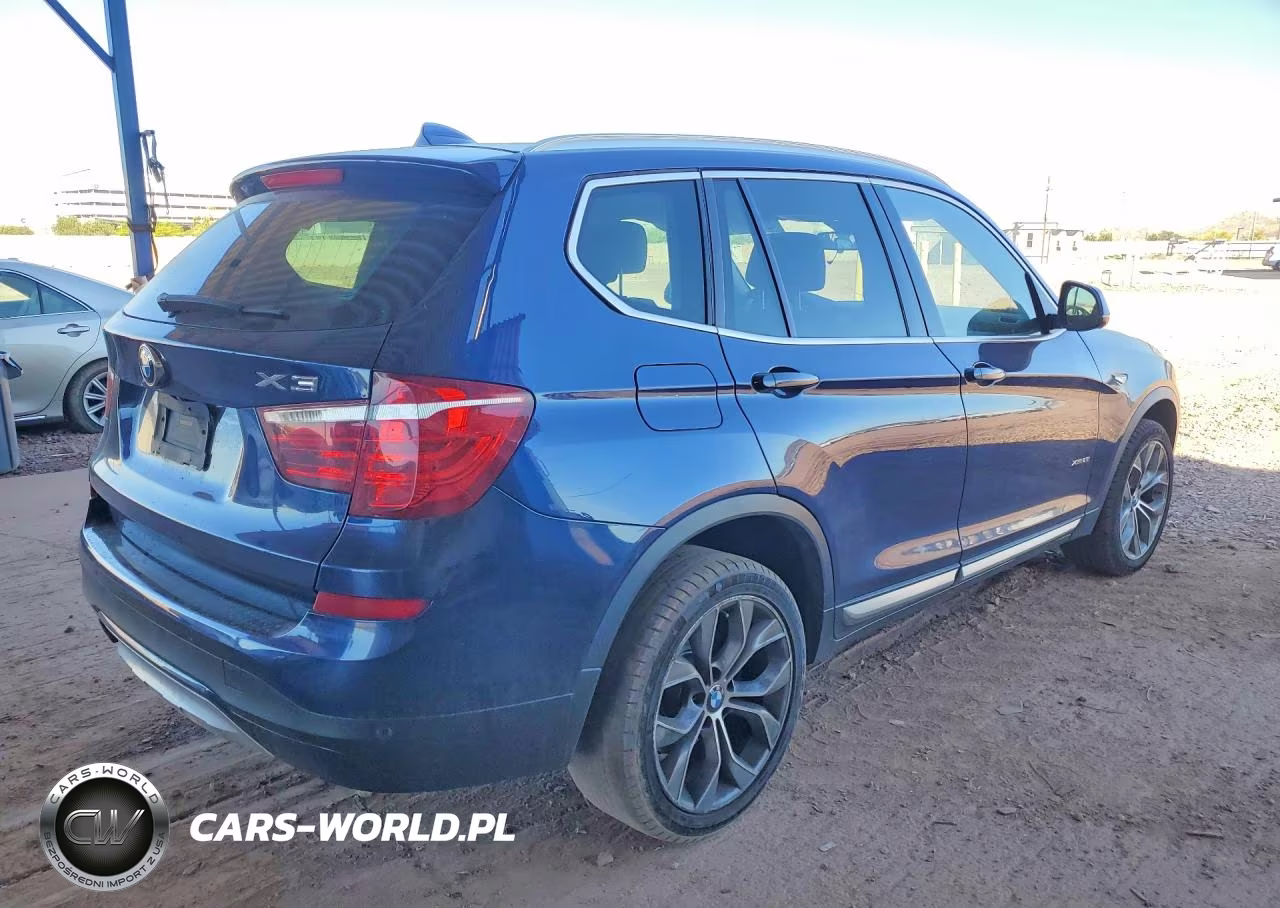 2017 BMW X3 xDrive28I VIN:5UXWX9C32H0W74287 - 3