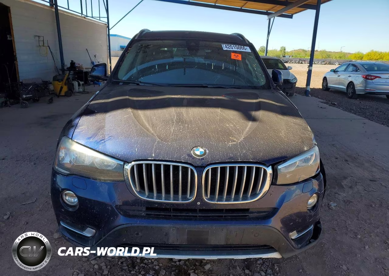 2017 BMW X3 xDrive28I VIN:5UXWX9C32H0W74287 - 5