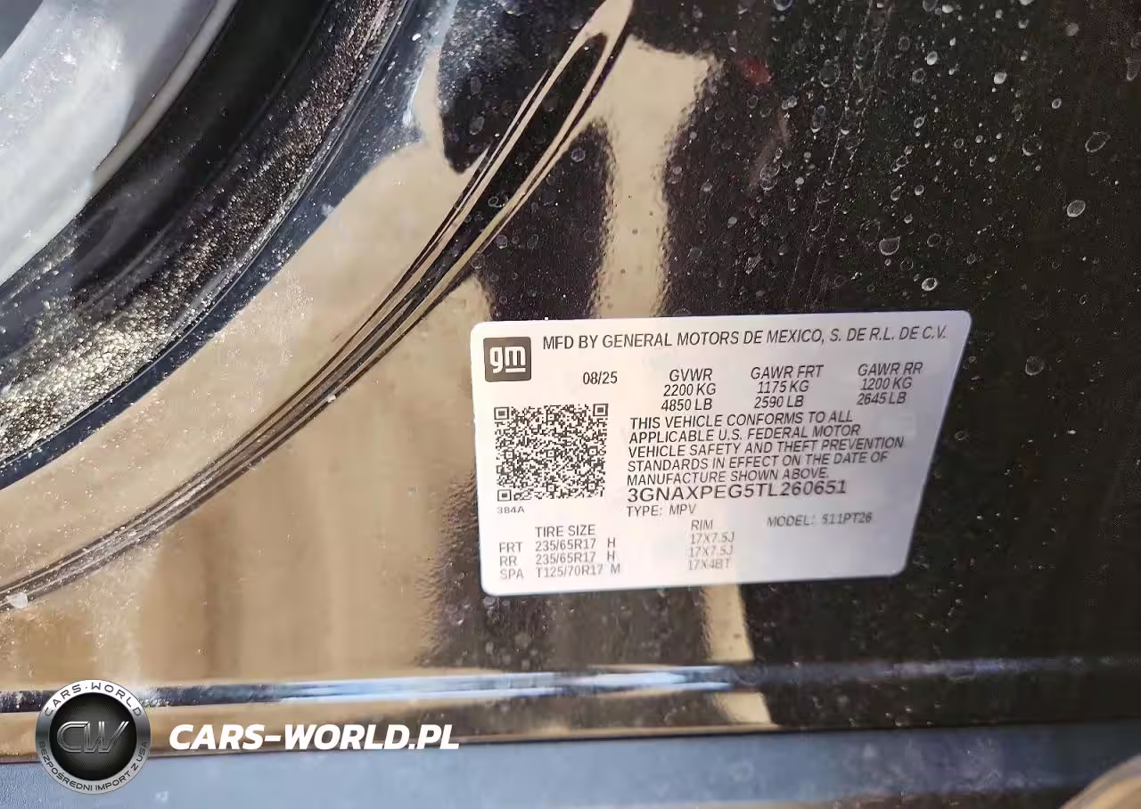 2026 Chevrolet Equinox Lt2 Awd VIN:3GNAXPEG5TL260651 - 12