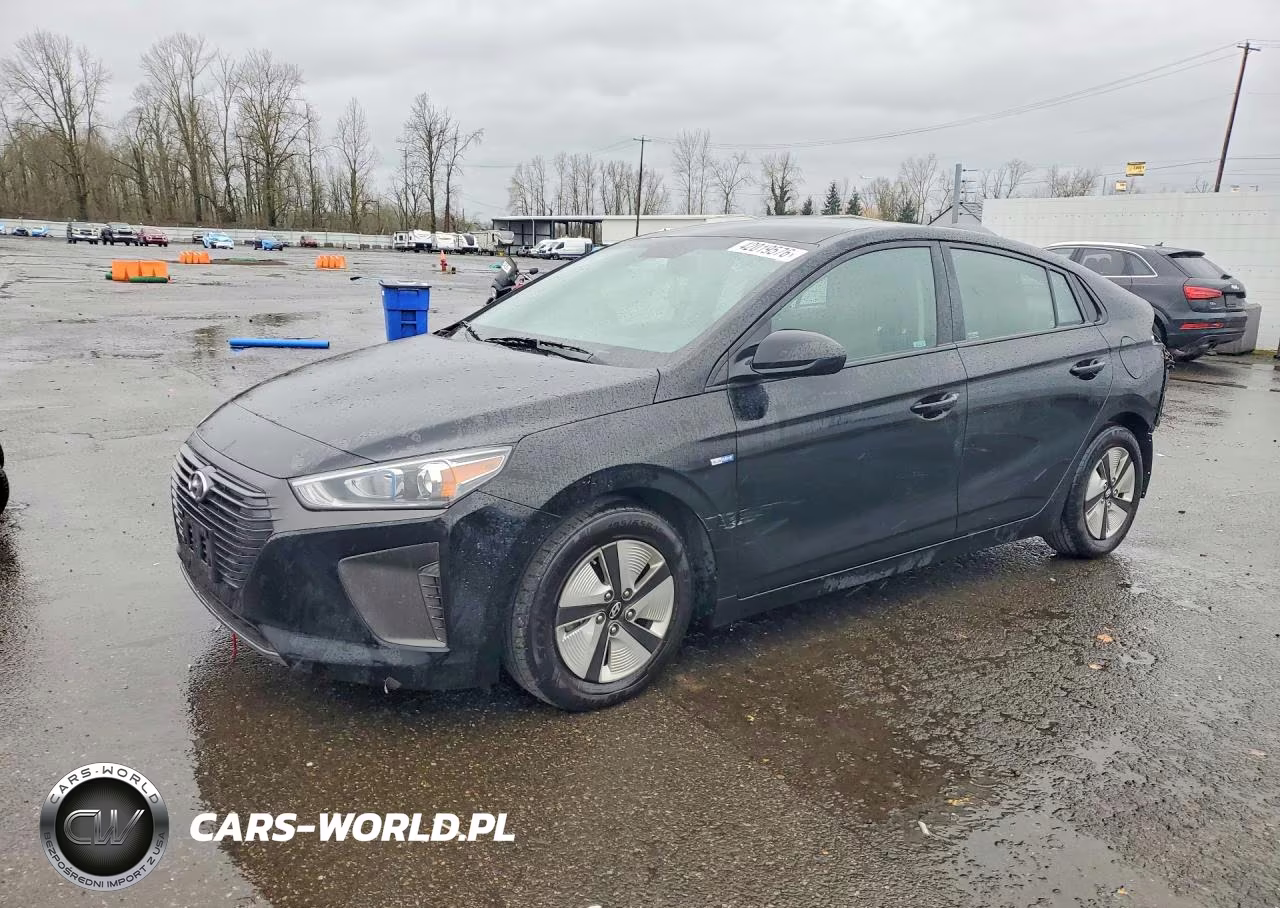 2019 Hyundai Ioniq Hybrid Blue