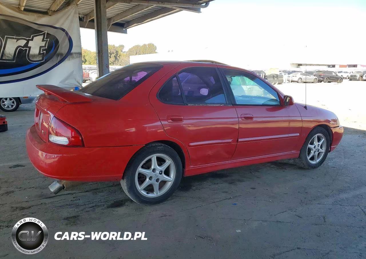 2002 Nissan Sentra Se-R VIN:3N1AB51D82L706350 - 3