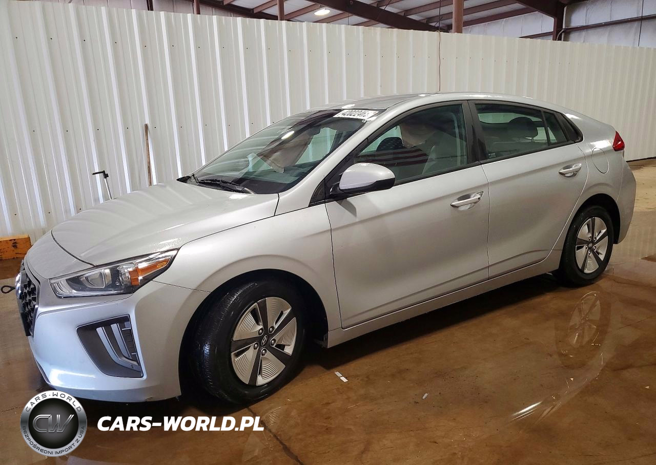 2021 Hyundai Ioniq Hybrid Blue