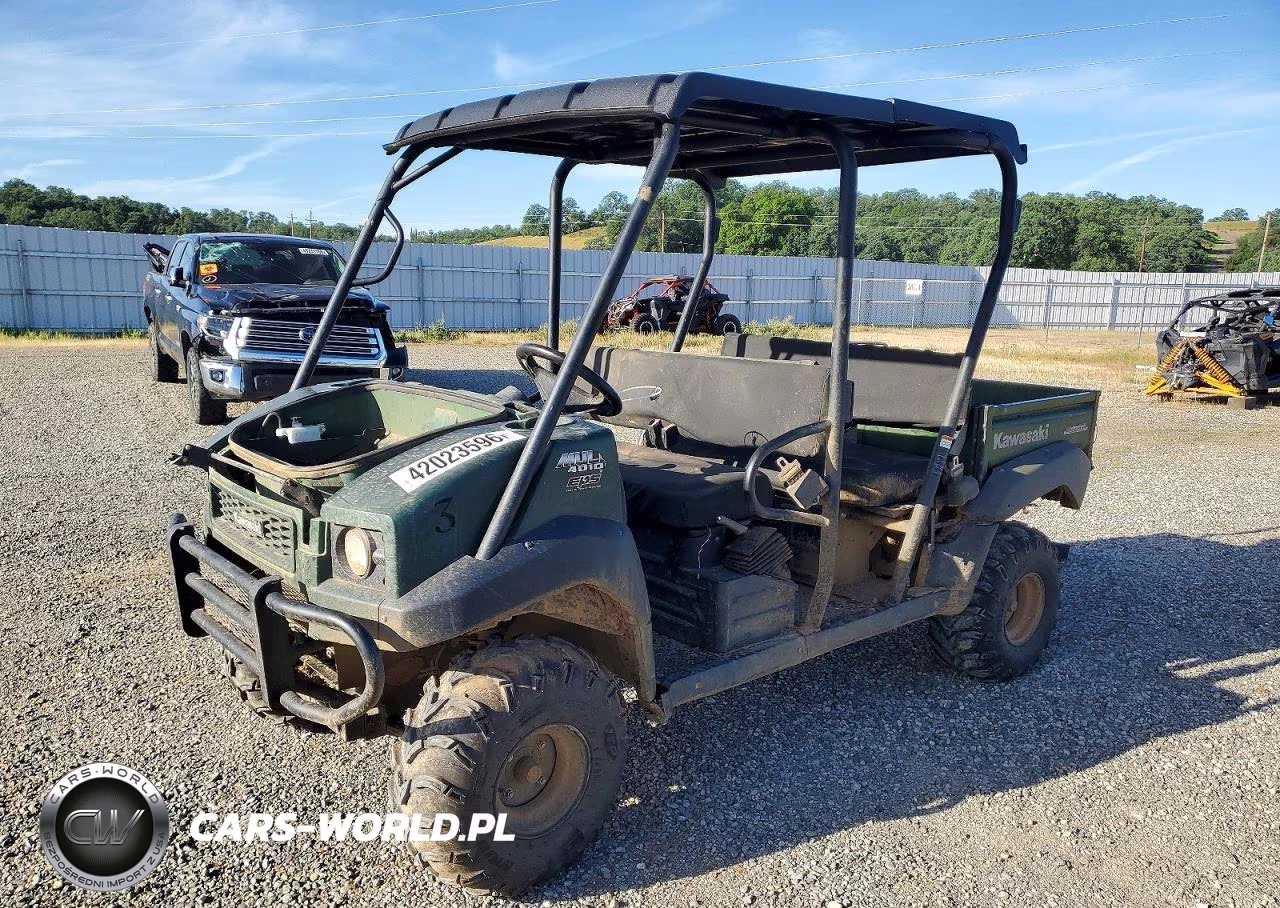 2018 Kawasaki Mule 4010 Utility Vehicle VIN:JK1AFCR16JB531719 - 2
