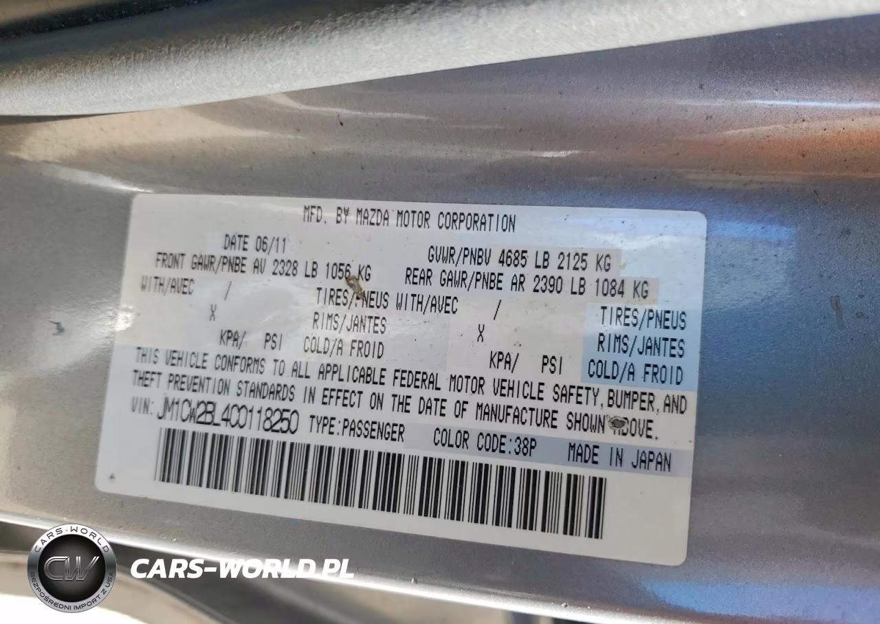 2012 Mazd Mazda5 VIN:JM1CW2BL4C0118250 - 13
