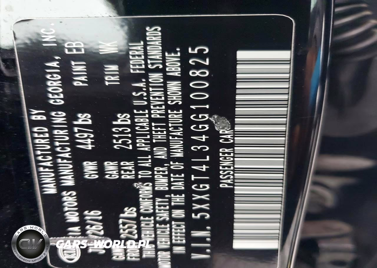 2016 Kia Optima Lx VIN:5XXGT4L34GG100825 - 12