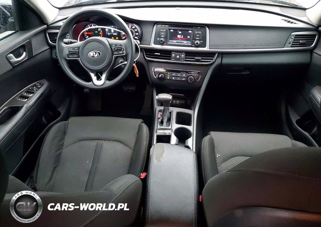 2016 Kia Optima Lx VIN:5XXGT4L34GG100825 - 8