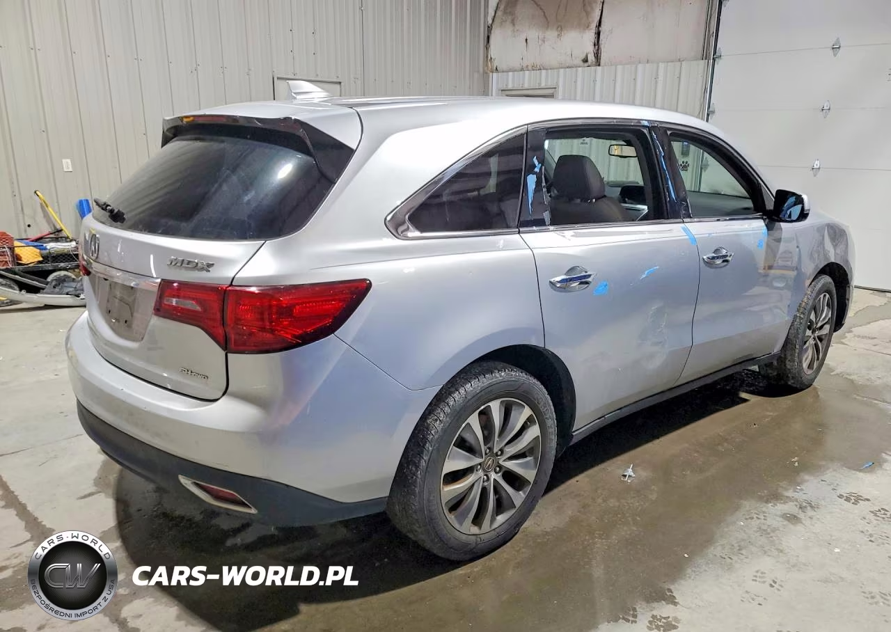 2015 Acura Mdx Technology VIN:5FRYD4H42FB005568 - 3
