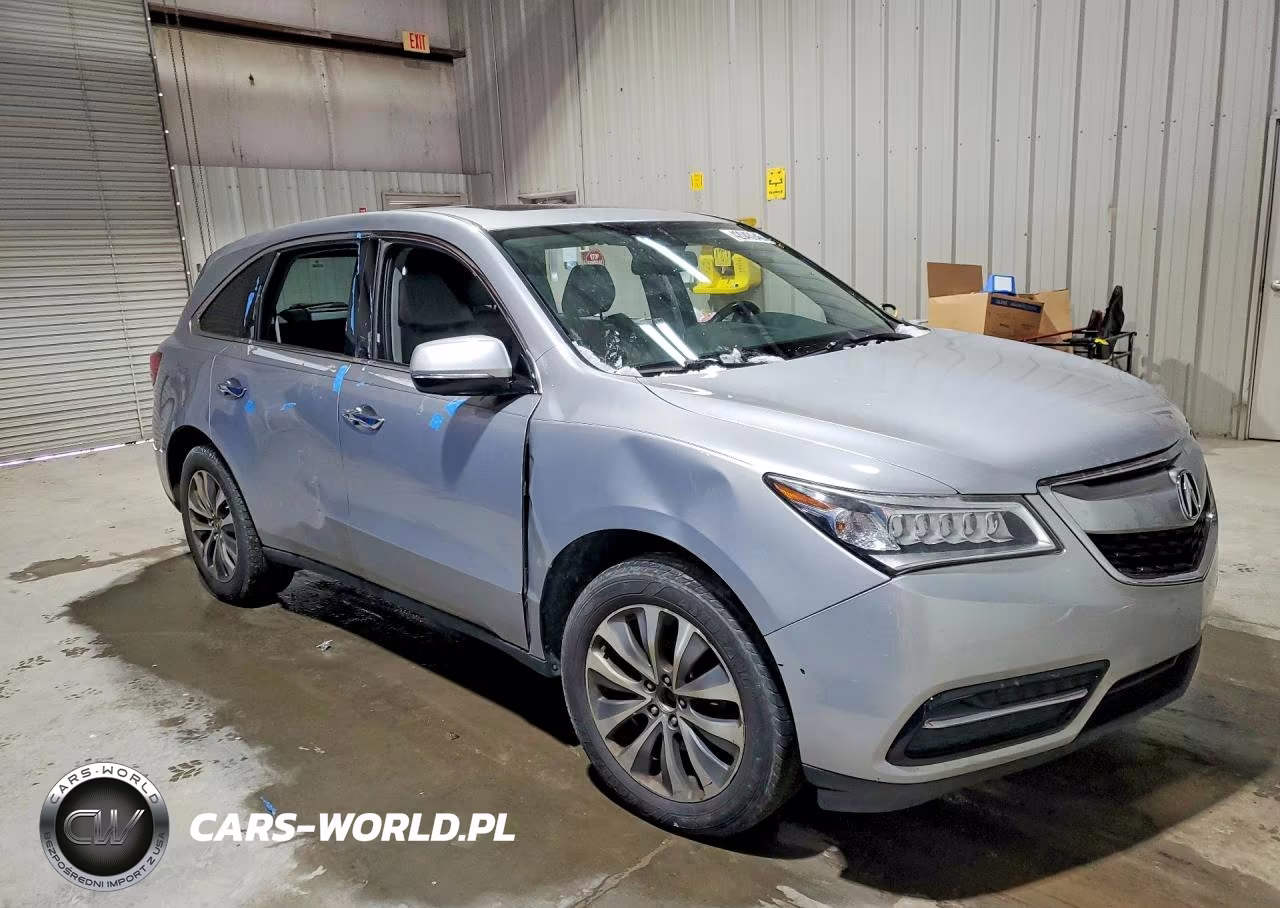2015 Acura Mdx Technology VIN:5FRYD4H42FB005568 - 4