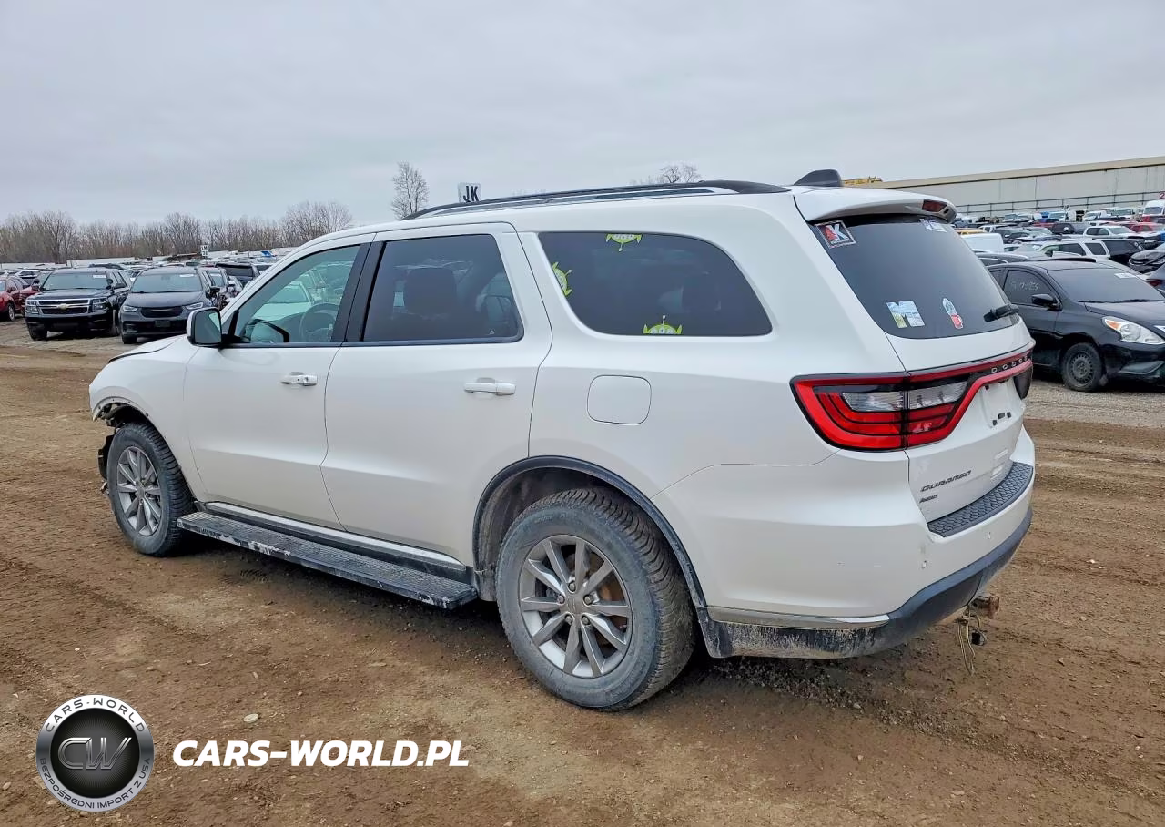 2017 Dodge Durango Sxt VIN:1C4RDJAG7HC661189 - 2