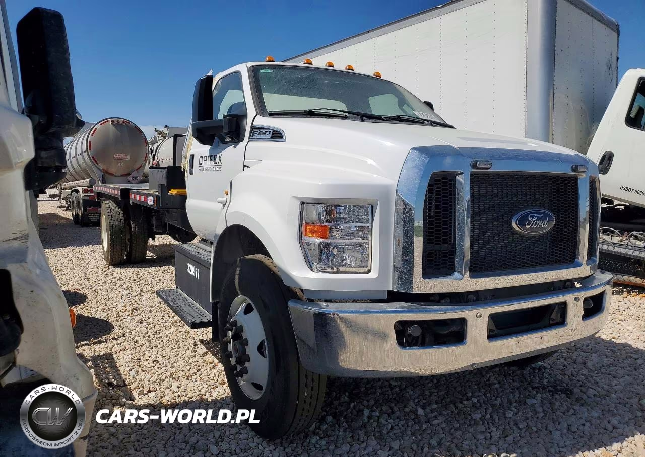 2025 Ford F750 Super Duty Flatbed Truck VIN:1FDNF7AN2SDF07481 - 4
