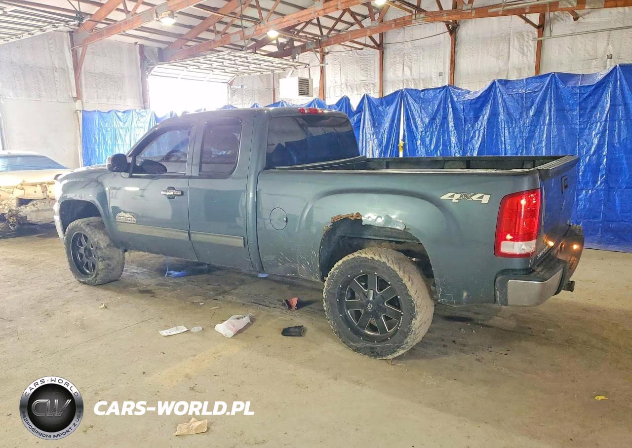 2013 GMC Sierra K1500 Sl VIN:1GTR2UEA5DZ365625 - 2