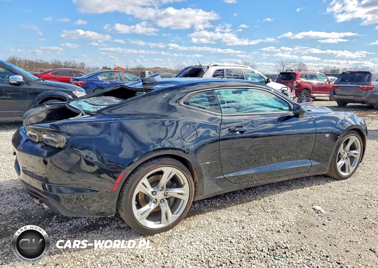 2019 Chevrolet Camaro Ss VIN:1G1FG1R71K0129730 - 3