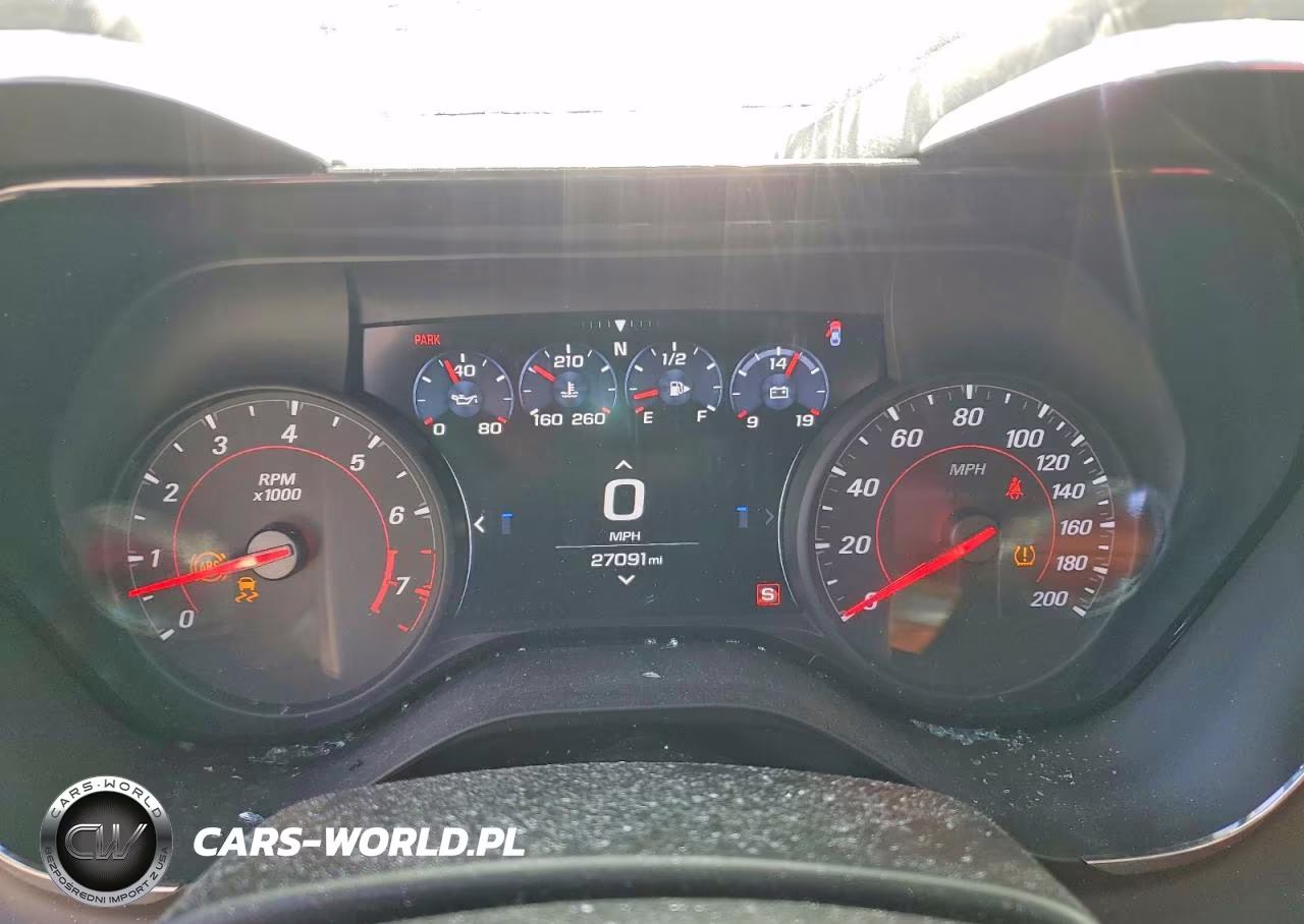2019 Chevrolet Camaro Ss VIN:1G1FG1R71K0129730 - 9