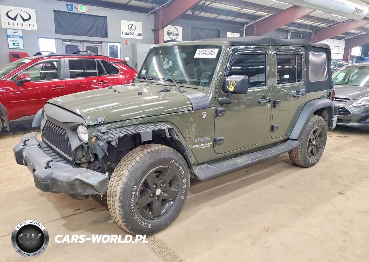 2015 Jeep Wrangler Unlimited Sport VIN:1C4BJWDG6FL767648 - 1