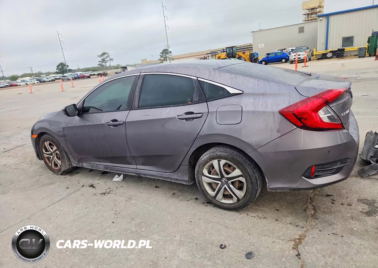 2017 Honda Civic Lx VIN:19XFC2F52HE007390 - 2