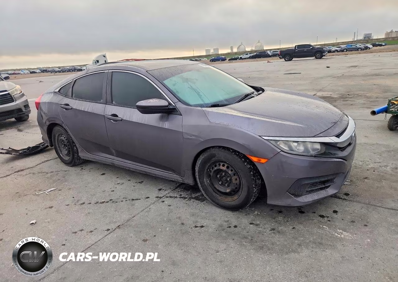 2017 Honda Civic Lx VIN:19XFC2F52HE007390 - 4