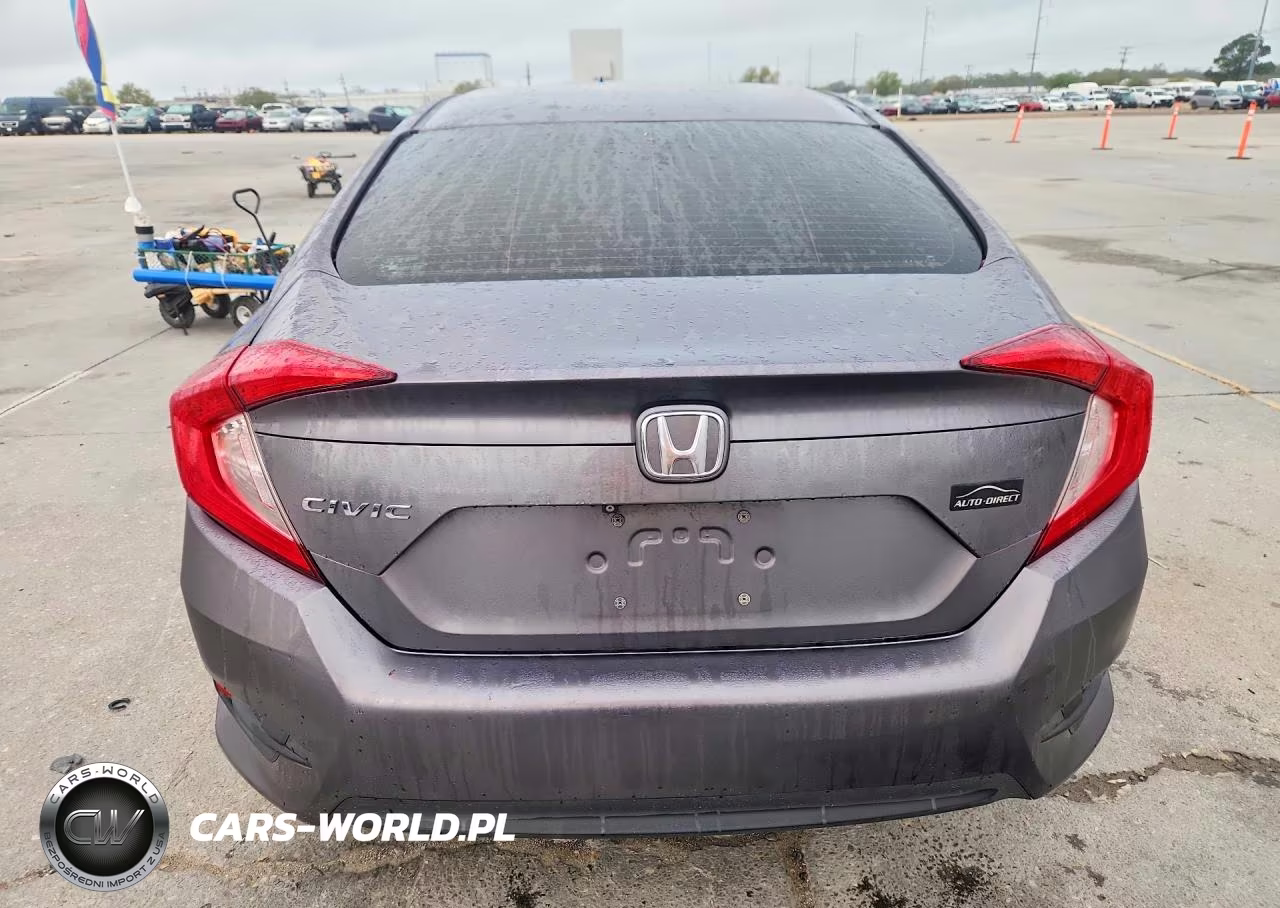 2017 Honda Civic Lx VIN:19XFC2F52HE007390 - 6