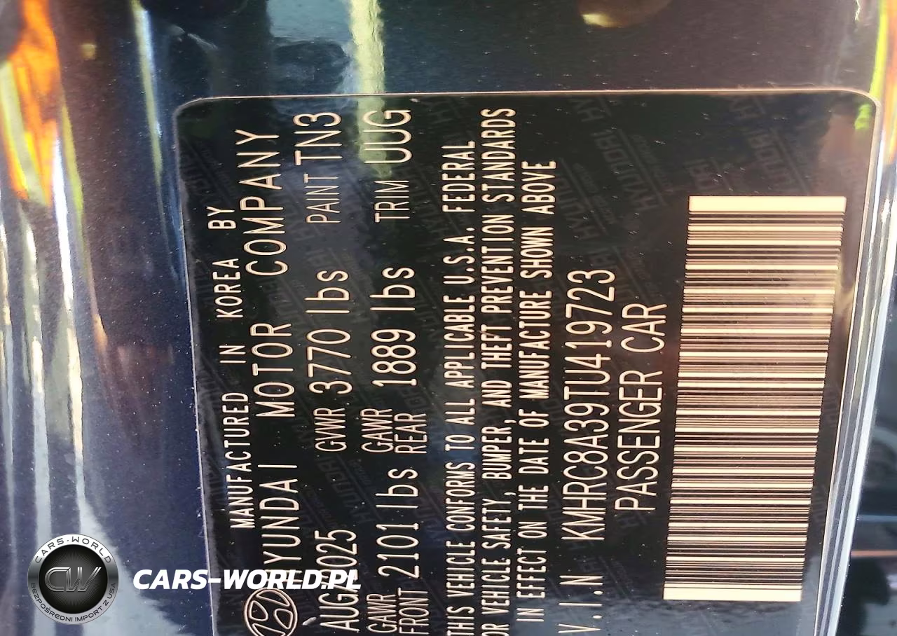 2026 Hyundai Venue Sel VIN:KMHRC8A39TU419723 - 13