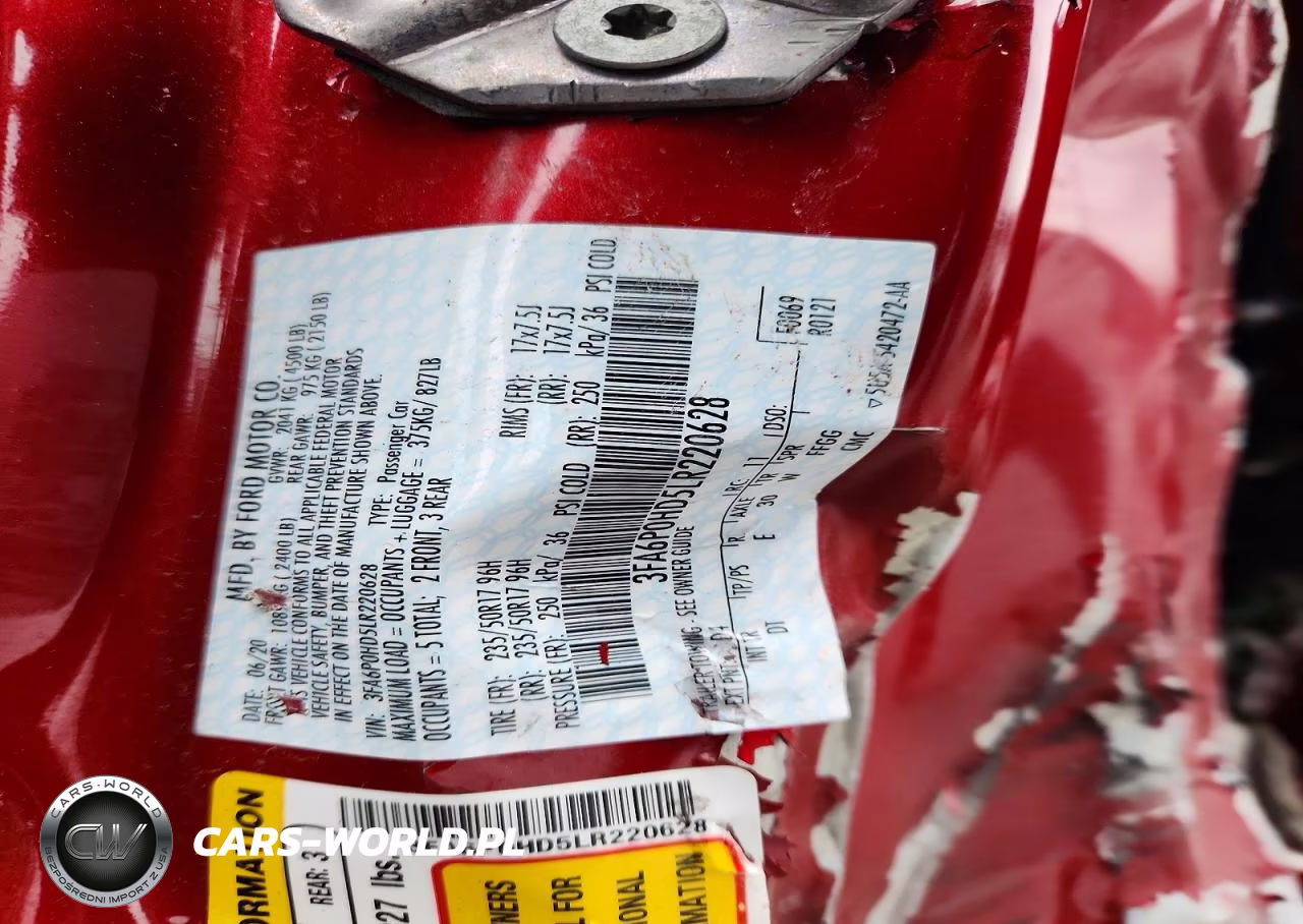 2020 Ford Fusion Se VIN:3FA6P0HD5LR220628 - 13