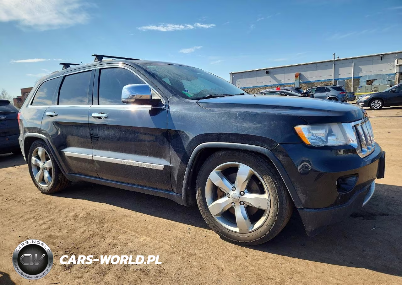 2013 Jeep Grand Cherokee Overland VIN:1C4RJFCT1DC537008 - 4