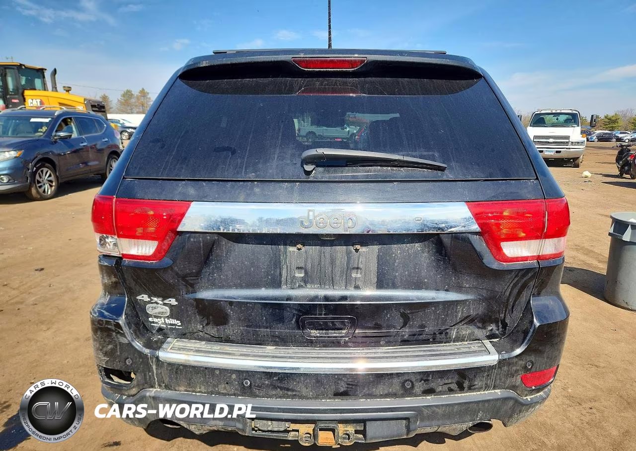 2013 Jeep Grand Cherokee Overland VIN:1C4RJFCT1DC537008 - 6