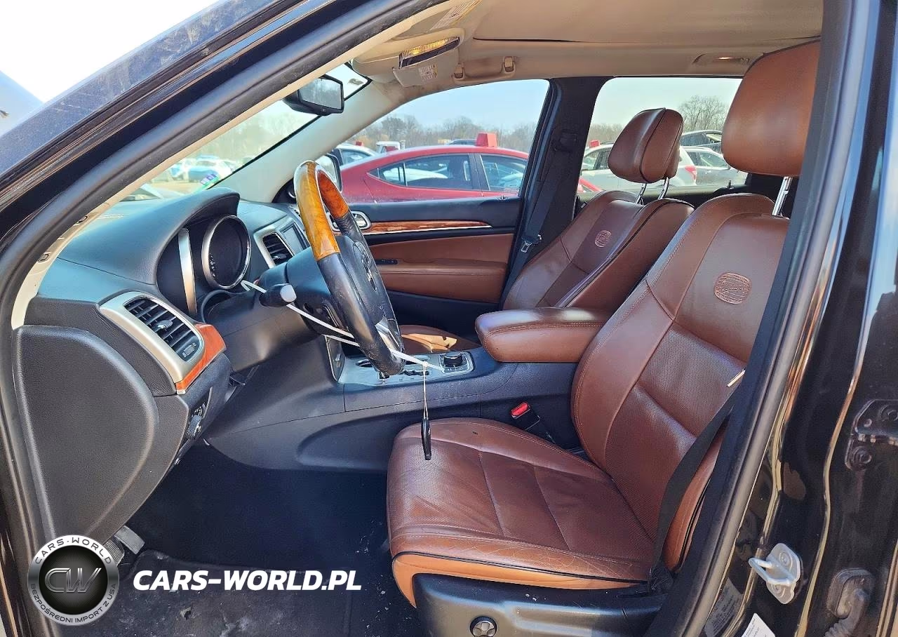 2013 Jeep Grand Cherokee Overland VIN:1C4RJFCT1DC537008 - 7
