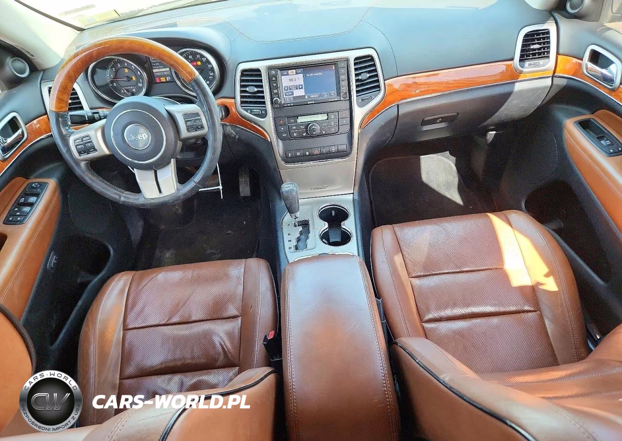2013 Jeep Grand Cherokee Overland VIN:1C4RJFCT1DC537008 - 8