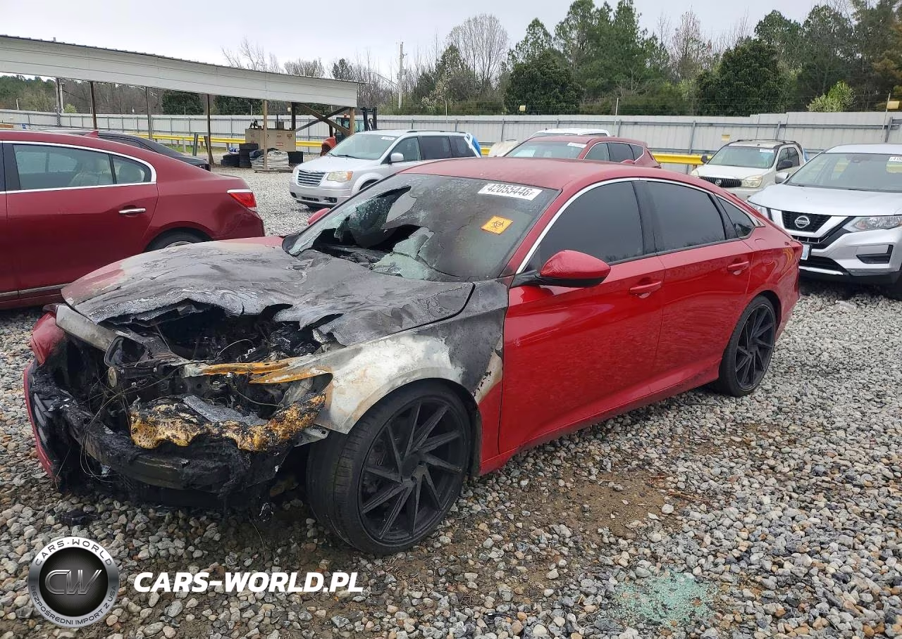 2019 Honda Accord Sport VIN:1HGCV1F34KA063199 - 1