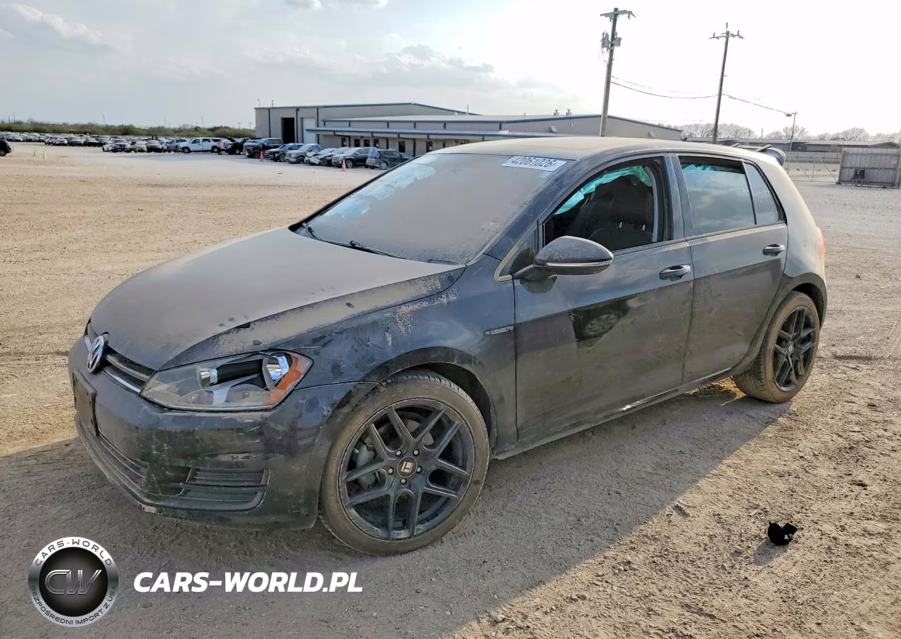 2017 Volkswagen Golf S VIN:3VW217AU4HM037848 - 1