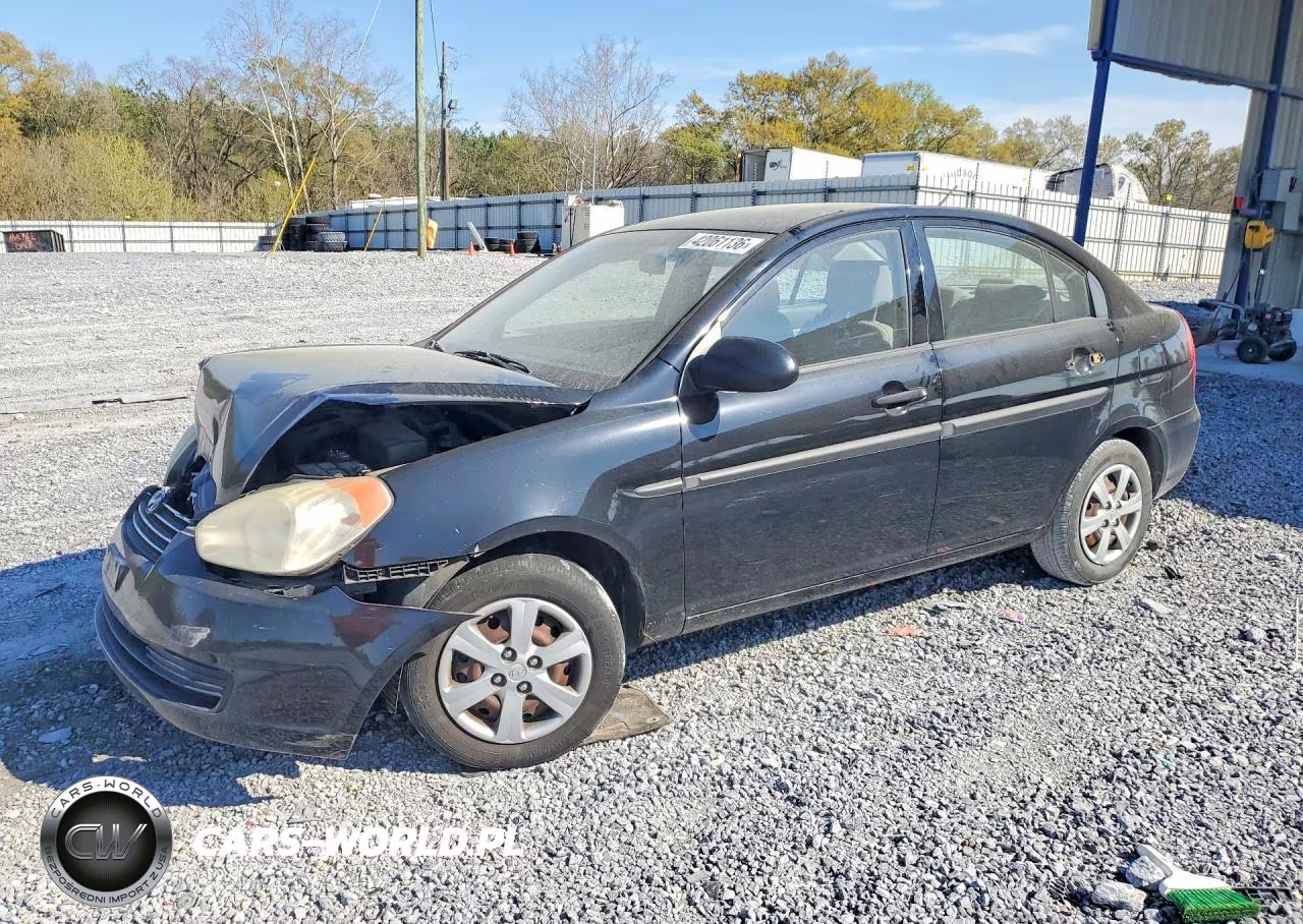 2009 Hyundai Accent Gls VIN:KMHCM46C39U292447 - 1