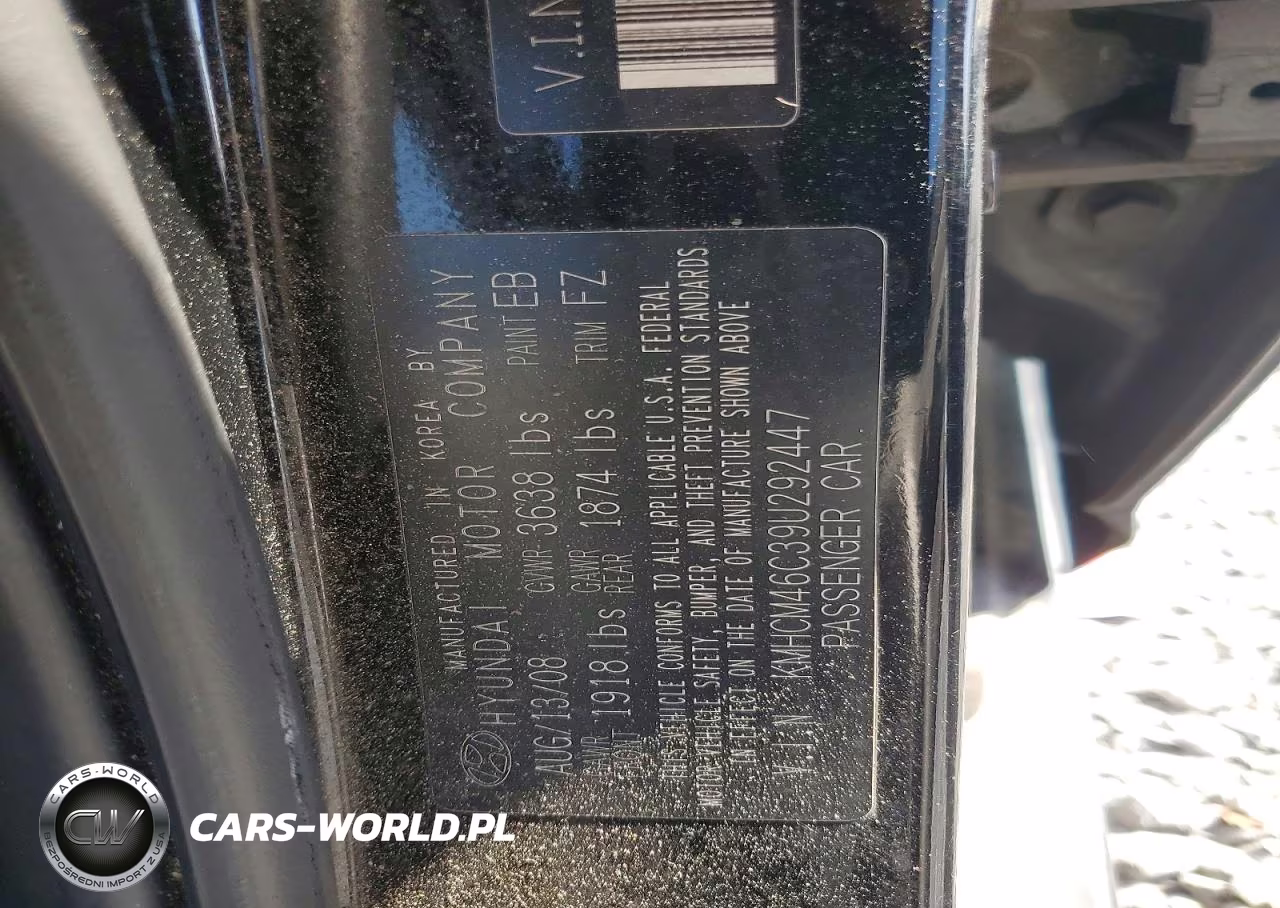 2009 Hyundai Accent Gls VIN:KMHCM46C39U292447 - 12