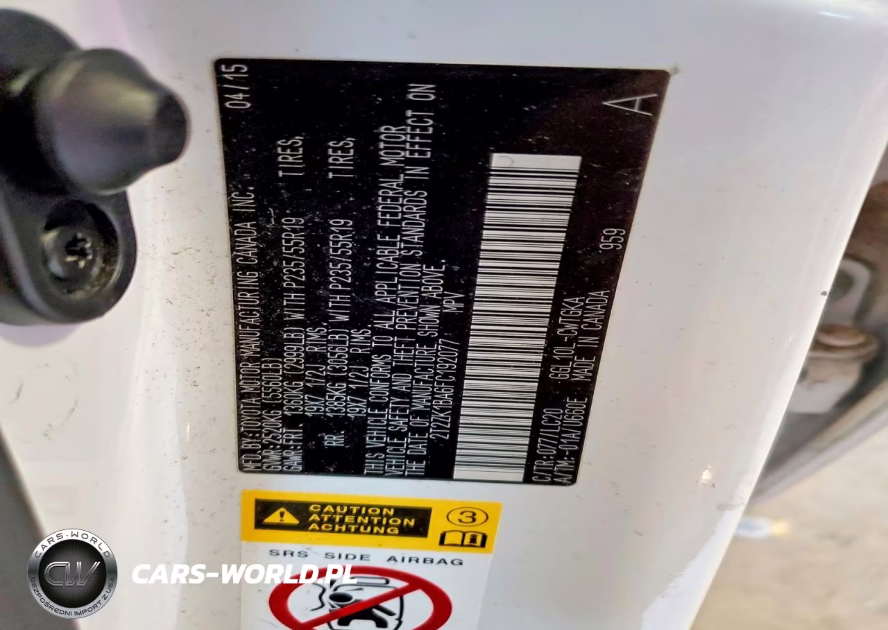 2015 Lexus Rx 350 Base VIN:2T2ZK1BA6FC192077 - 14
