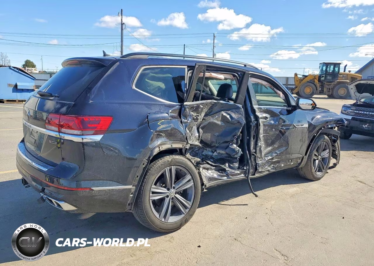 2021 Volkswagen Atlas Se VIN:1V2RR2CA6MC577728 - 3