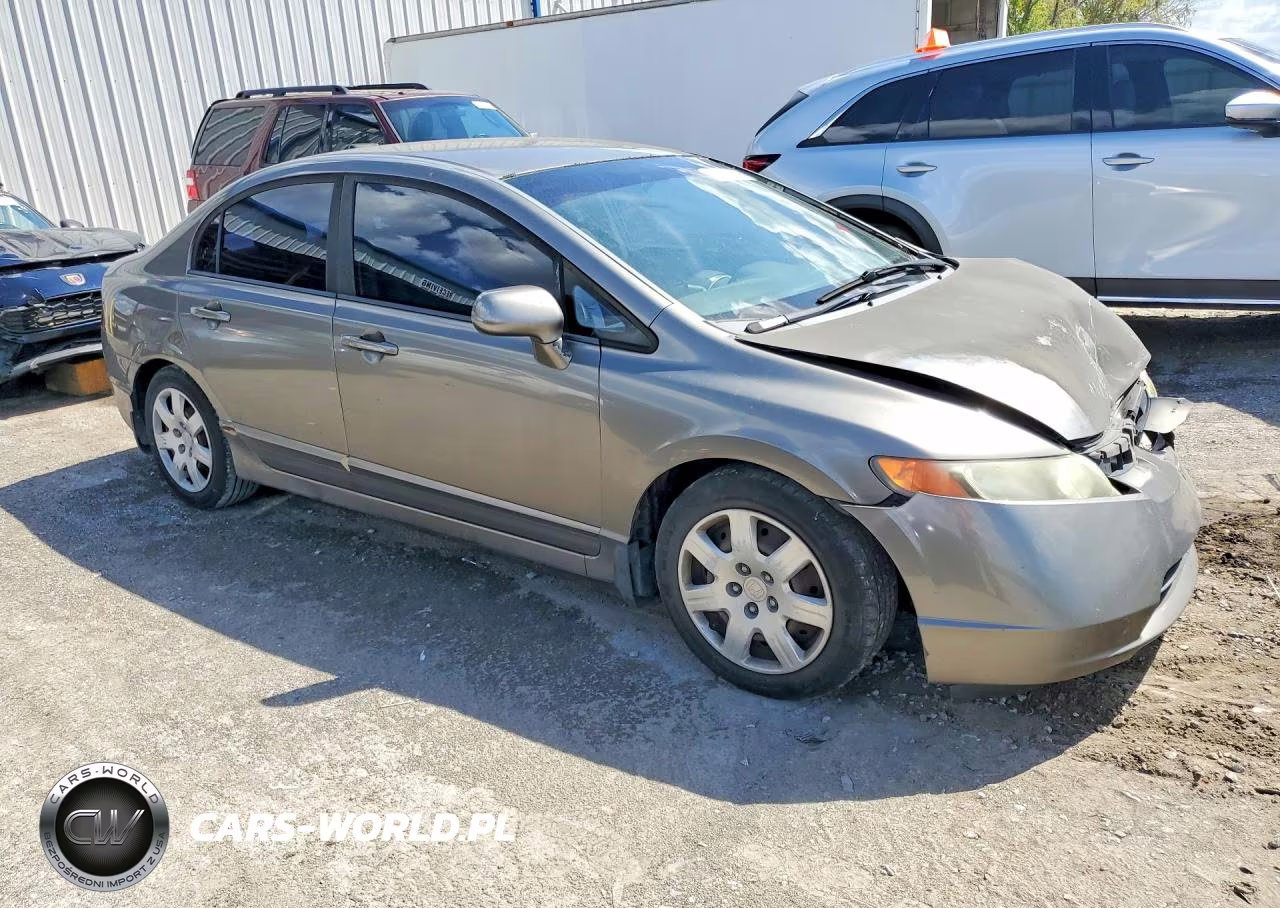 2008 Honda Civic Lx VIN:1HGFA16588L110757 - 4