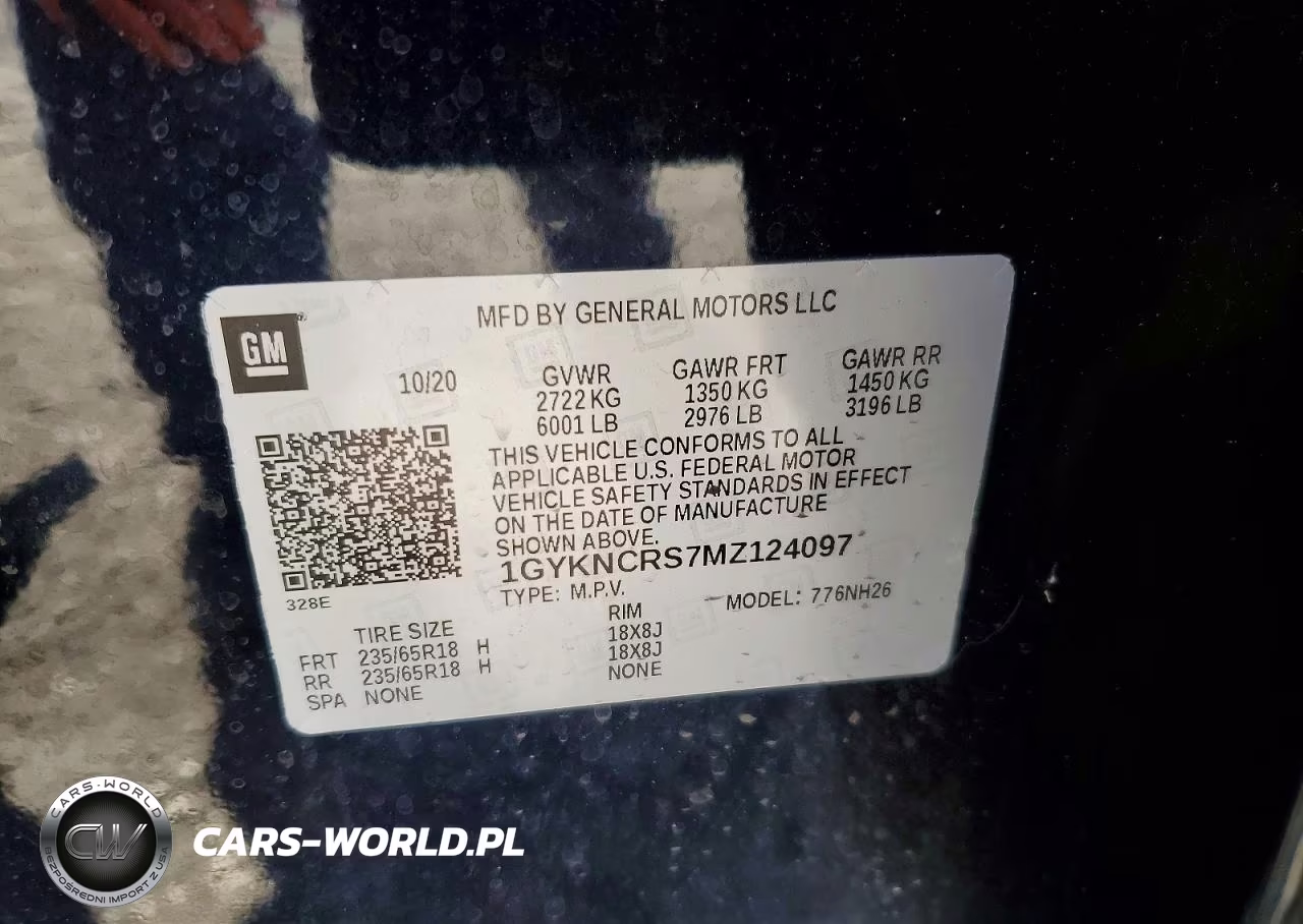 2021 Cadillac Xt5 Premium Luxury VIN:1GYKNCRS7MZ124097 - 13