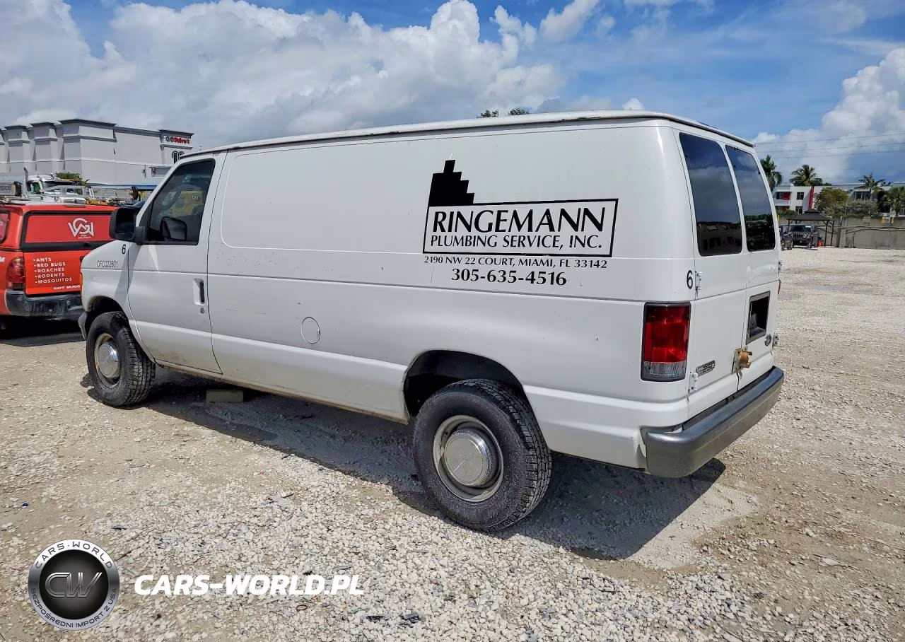 2006 Ford E250 Delivery Van VIN:1FTNE24L06DA11542 - 2