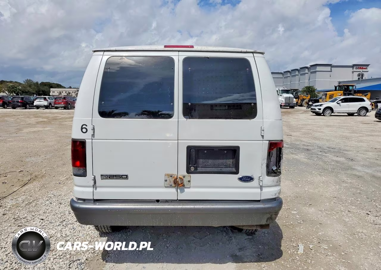 2006 Ford E250 Delivery Van VIN:1FTNE24L06DA11542 - 6