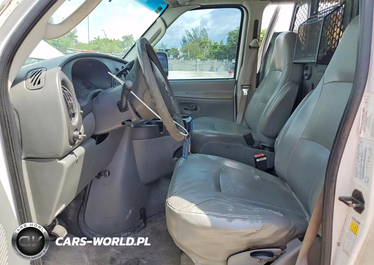 2006 Ford E250 Delivery Van VIN:1FTNE24L06DA11542 - 7