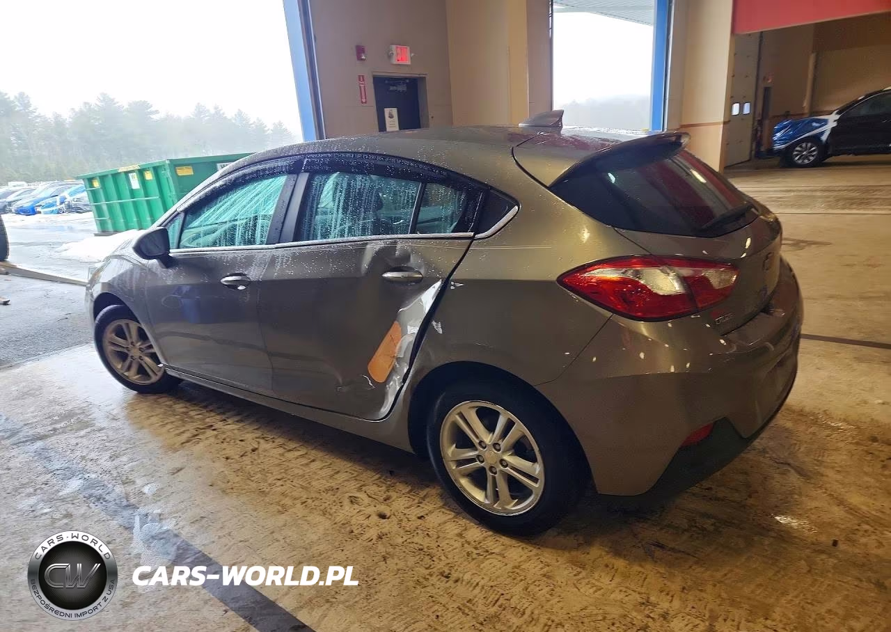 2017 Chevrolet Cruze Lt VIN:3G1BE6SM6HS565573 - 2