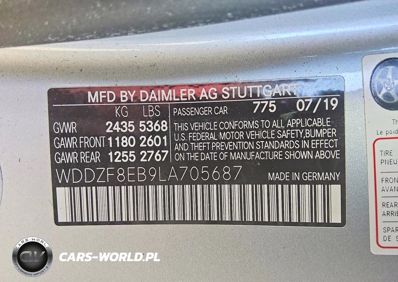 2020 Mercedes-Benz E 350 4Matic VIN:WDDZF8EB9LA705687 - 12