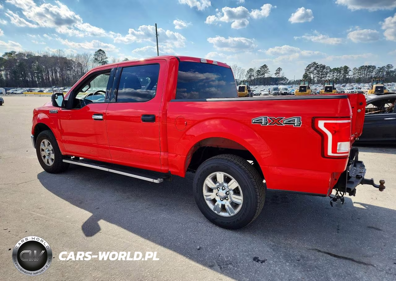 2015 Ford F150 Supercrew VIN:1FTEW1EFXFFB25021 - 2