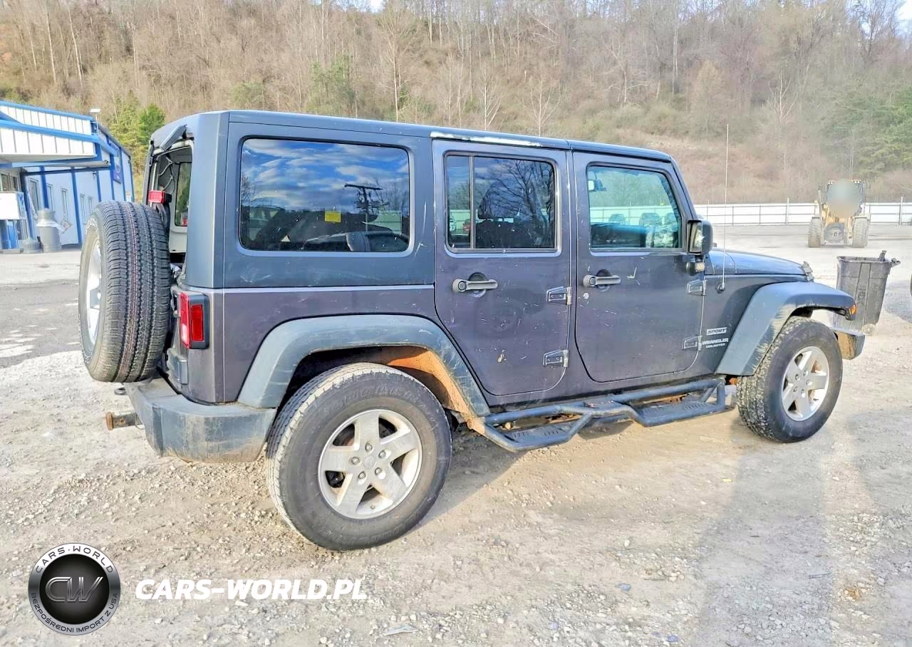 2016 Jeep Wrangler Unlimited Sport VIN:1C4BJWDGXGL209173 - 3