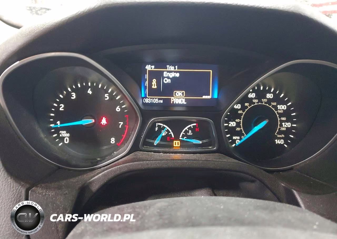 2016 Ford Focus Se VIN:1FADP3K25GL279084 - 9