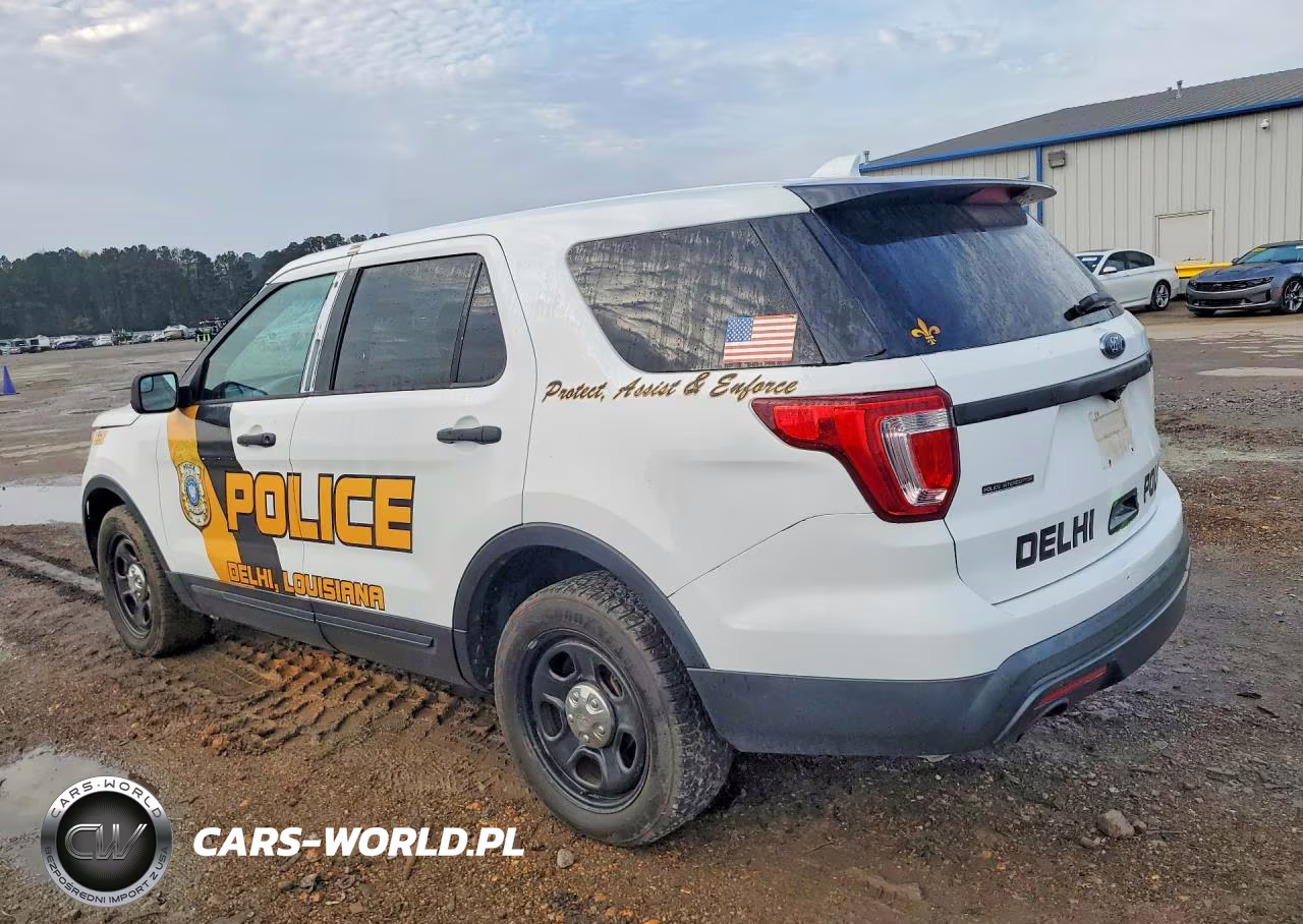 2017 Ford Explorer Police Interceptor VIN:1FM5K8AR9HGB71632 - 2