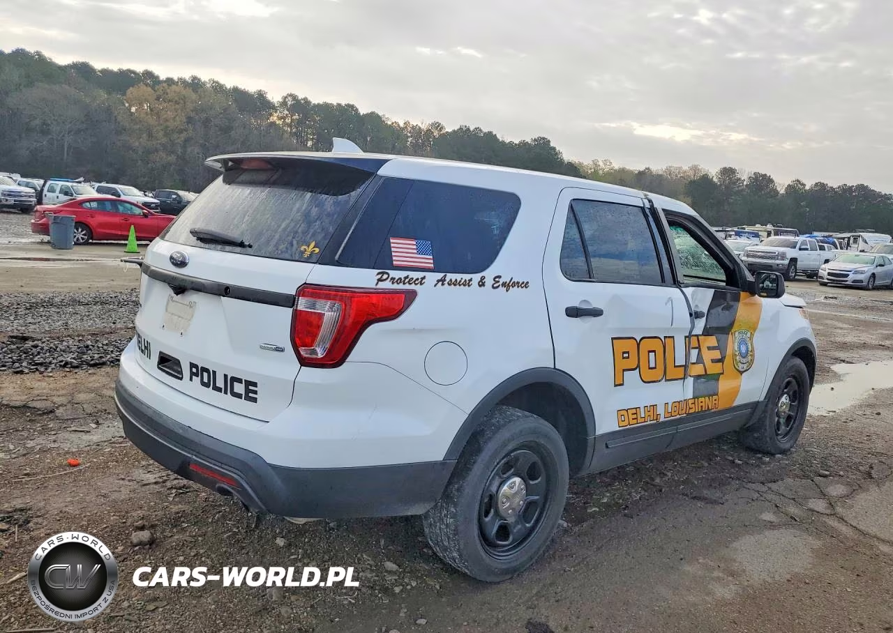 2017 Ford Explorer Police Interceptor VIN:1FM5K8AR9HGB71632 - 3