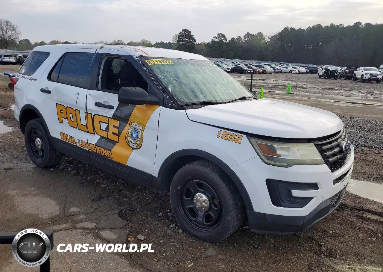 2017 Ford Explorer Police Interceptor VIN:1FM5K8AR9HGB71632 - 4