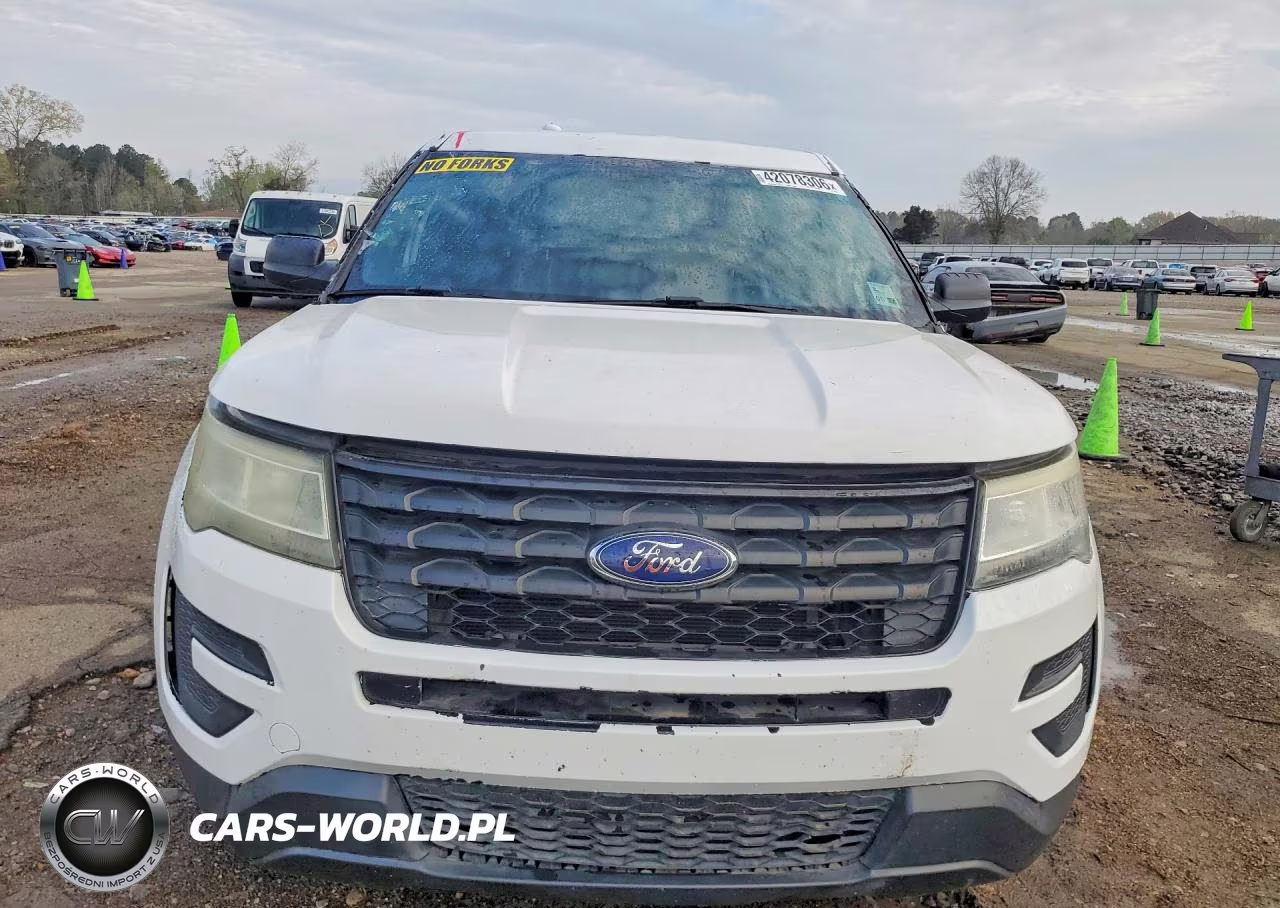 2017 Ford Explorer Police Interceptor VIN:1FM5K8AR9HGB71632 - 5
