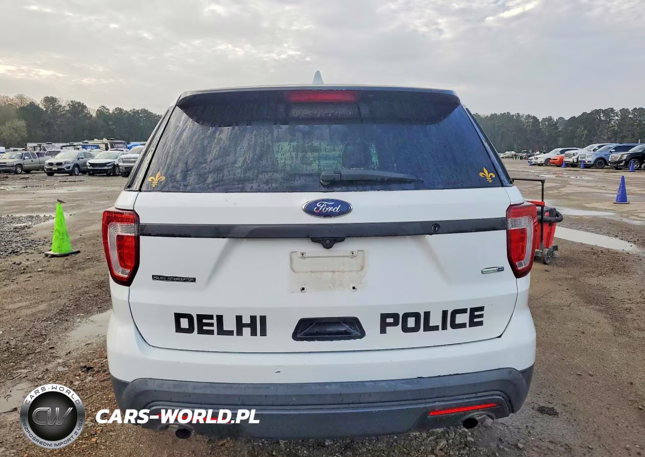 2017 Ford Explorer Police Interceptor VIN:1FM5K8AR9HGB71632 - 6