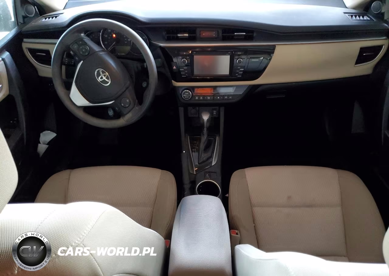 2015 Toyota Corolla L VIN:5YFBURHE9FP336553 - 8