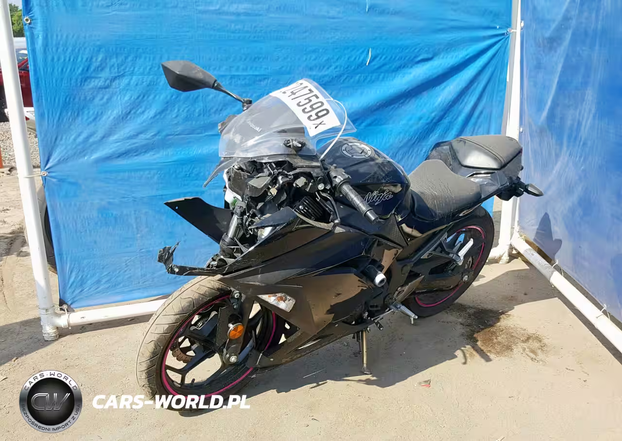 2014 Kawasaki Ex300 B VIN:JKAEX8B1XEA004574 - 2